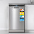 Devanti 10 Place Settings Freestanding Dishwasher Silver