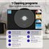 6‑Place Benchtop Dishwasher – Retro CD 50cm Black, 7 Programs, 3.5★ WELS