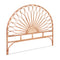 Artiss Bed Headboard Double Bedhead Rattan - MARI Pine
