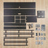 Bed Headboard King Single Storage Bedhead Charging Station Black