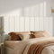 Bed Head Headboard King Linen 183CM - Beige