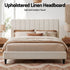 Bed Head Headboard King Linen 183CM - Beige