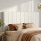 Bed Head Headboard Queen Linen 153CM - Beige