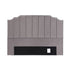 Bed Head Headboard King Velvet 183CM - Grey