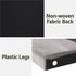 Bed Head Headboard Queen Velvet 153CM - Grey