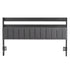 Artiss King Bedhead with Charging Station, Storage Shelves and RGB LED Grey