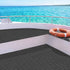 Seamanship EVA Foam Boat Flooring Deck Mat 240x90cm 6mm Self-Adhesive Dark Grey