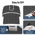 Seamanship EVA Foam Boat Flooring Deck Mat 240x90cm 6mm Self-Adhesive Dark Grey