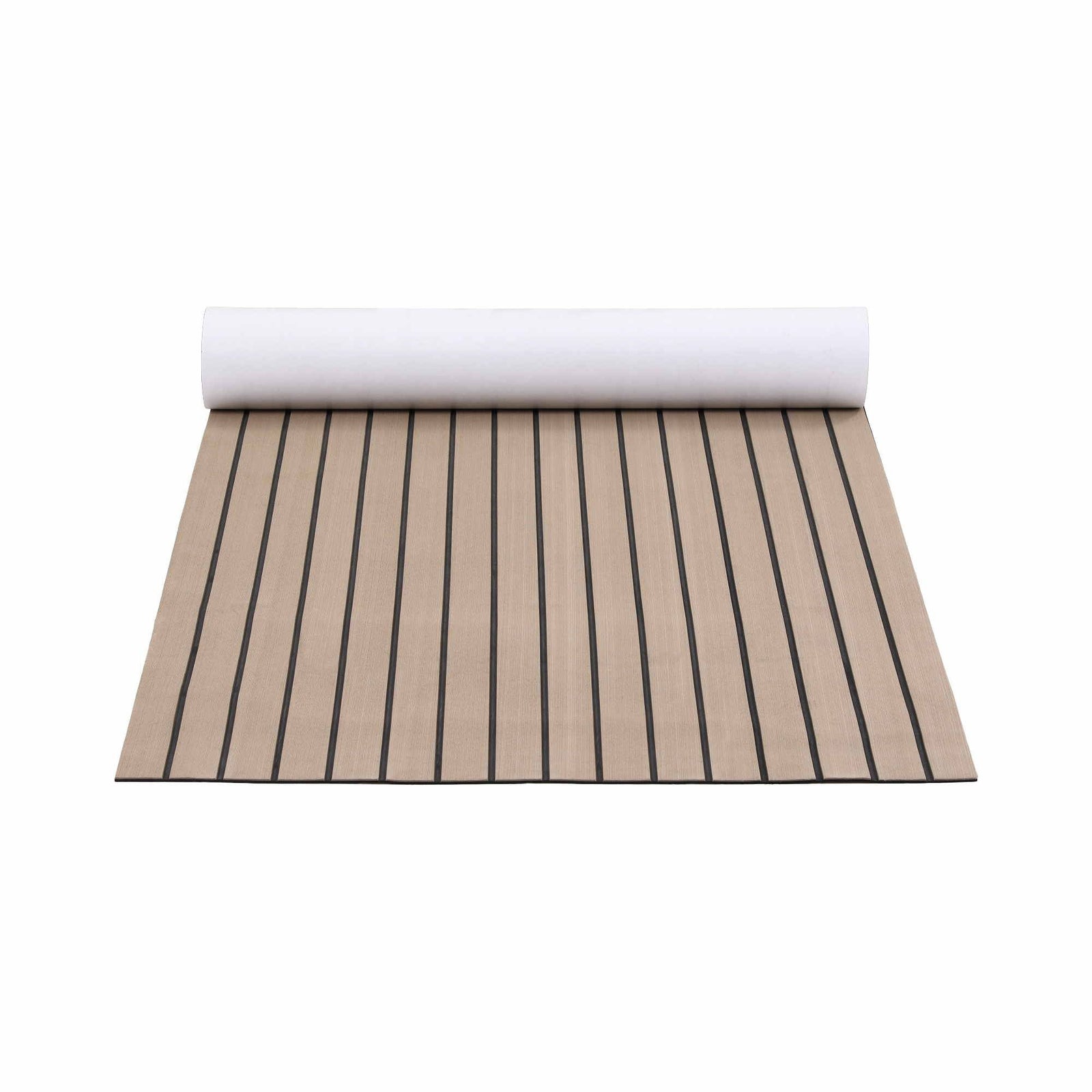 Boat Flooring, EVA Foam Decking Mat, 240x90cm, Taupe