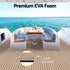 Boat Flooring, EVA Foam Decking Mat, 240x90cm, Taupe