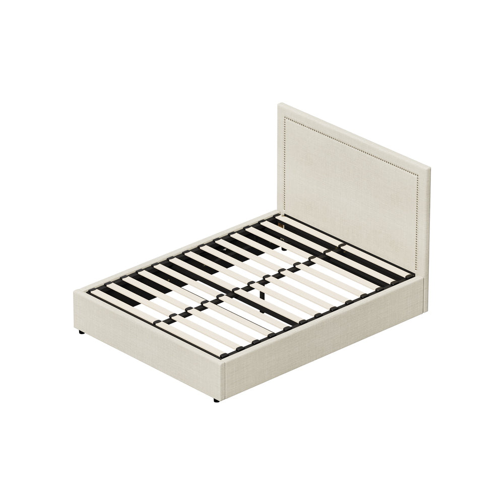 Bed Frame Double Size Gas Lift Base Storage ADI