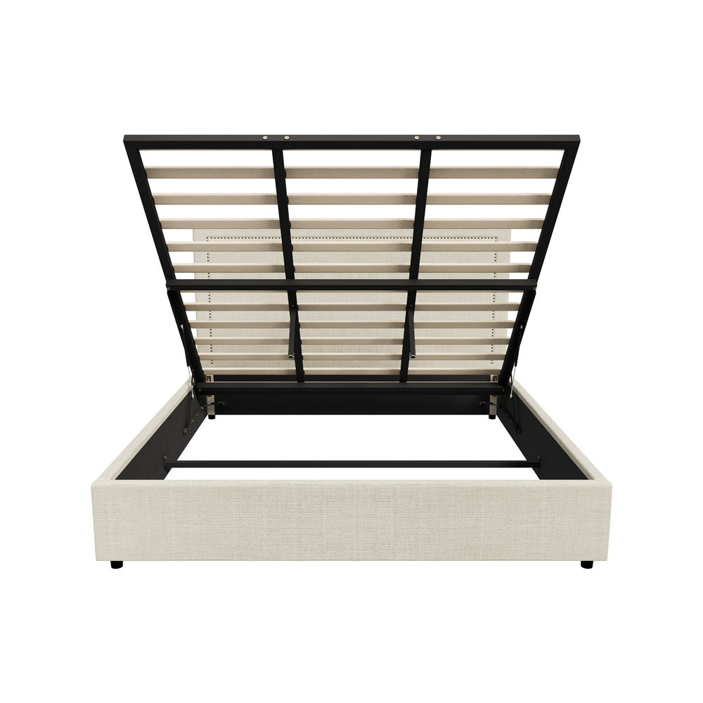 Bed Frame King Size Gas Lift Base Storage ADI