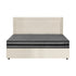 Oikiture Bed Frame With Mattress Set Queen Size Gas Lift Storage ADI
