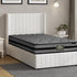 Oikiture Bed Frame with Mattress Set King Single Gas Lift Boucle BILY