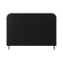 Bed Frame Queen Size Fabric Grey BOB