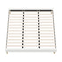Bed Frame King Size Bed Base White Boucle