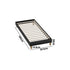 Oikiture Bed Frame Single Size Bed Base Black Leather