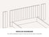 King Gas‑Lift Bed Frame – Extended Velvet Headboard, Storage, Grey