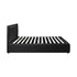 Queen Bed Frame with Storage Space Gas Lift Black
