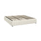 Bed Frame King Size Gas Lift Storage Base Velvet Cream