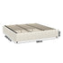 Bed Frame King Size Gas Lift Storage Base Velvet Cream