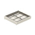 Bed Frame King Size Gas Lift Storage Base Velvet Cream