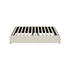 Bed Frame King Size Gas Lift Storage Base Velvet Cream