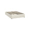 Bed Frame Queen Size Gas Lift Storage Base Velvet Cream