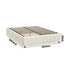 Bed Frame Queen Size Gas Lift Storage Base Velvet Cream