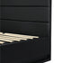 Double Bed Frame Gas Lift RBG Storage Space Black