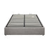Oikiture Bed Frame Double Size Gas Lift Base With Storage