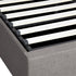 Oikiture Bed Frame Double Size Gas Lift Base With Storage