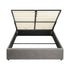 Oikiture Bed Frame Double Size Gas Lift Base With Storage