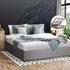 Oikiture Bed Frame King Size Gas Lift Base With Storage