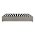 Oikiture Bed Frame Single Size Gas Lift Base With Storage