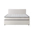 Oikiture Bed Frame Queen Size Gas Lift Boucle Beds With Mattress Set