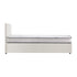 Oikiture Bed Frame Queen Size Gas Lift Boucle Beds With Mattress Set