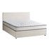 Oikiture Bed Frame King Size Gas Lift Boucle Beds With Mattress Set