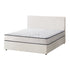 Oikiture Bed Frame King Size Gas Lift Boucle Beds With Mattress Set