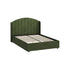 Bed Frame Double With Gas Lift Storage USB Charging Velvet