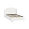 Bed Frame Double With Gas Lift Storage USB Charging Boucle