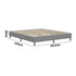 Bed Frame King Size Fabric Grey