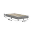 Bed Frame King Single Fabric Grey