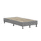 Bed Frame Single Size Fabric Grey