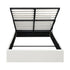 Oikiture Bed Frame Double Size Gas Lift Base PU Leather ZOE