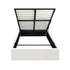 Oikiture Bed Frame King Single Gas Lift Base PU Leather ZOE