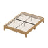Oikiture Bed Frame Queen Size Wooden Mattress Base Beds Natural