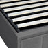 Oikiture Bed Frame With Mattress Set Queen Size Gas Lift Grey BOSS