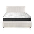 Bed Frame With Mattress Set King Size Gas Lift White BOSS