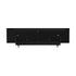 Oikiture 4x Trundle Drawers for Bed Frame with Wheels Metal Black